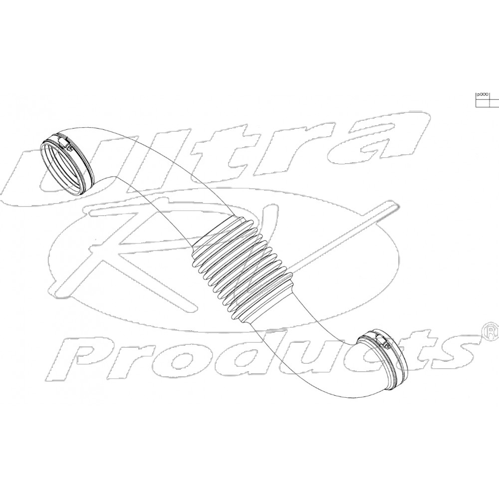 W0004620  -  Duct - Air Cleaner (Box to Throttle Body) 